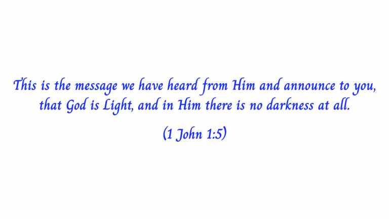 1 John 1vs5