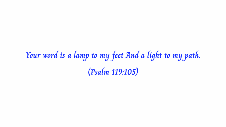 Psalm 119vs105